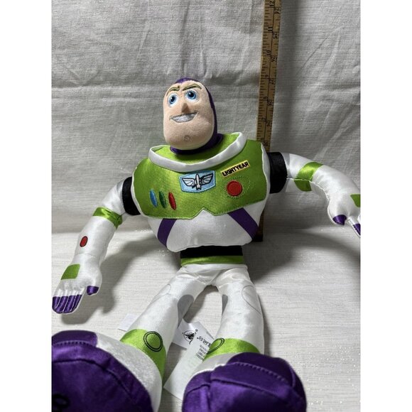 Disney Toy Story 4 Buzz Lightyear 17” Stuffed Plush Bonnie On Foot - Picture 6 of 8